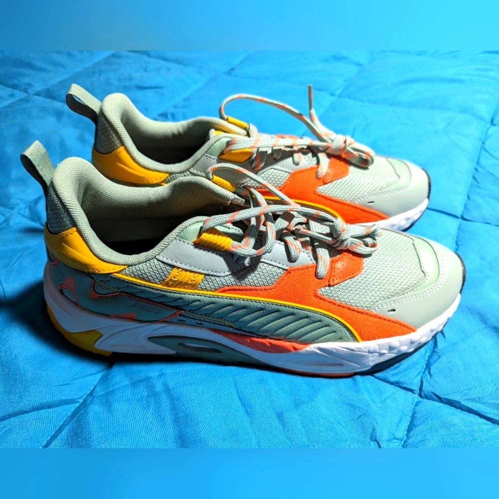 NWOT PUMA RS-TRCK BRAND LOVE MENS RUNNING SHOES Size 12